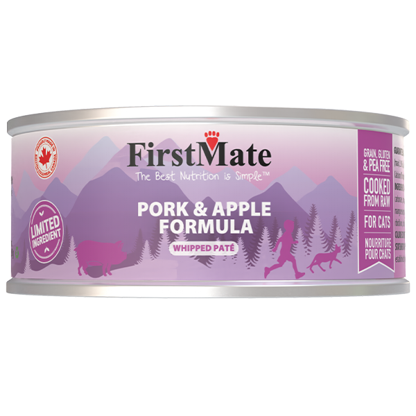 FirstMate Cat LID GF Pork & Apple 24/3.2oz