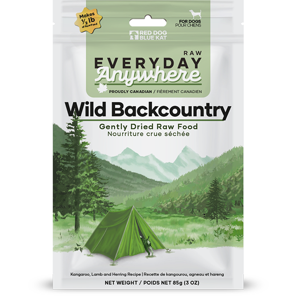 25% OFF EXP JAN 2027/Mar 2027 - Red Dog Blue Kat Dog Everyday Raw Anywhere WIld Backcountry