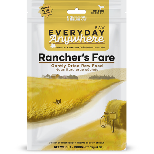 25% OFF EXP NOV 2026/DEC 2026 - Red Dog Blue Kat Dog Everyday Raw Anywhere Rancher's Fare