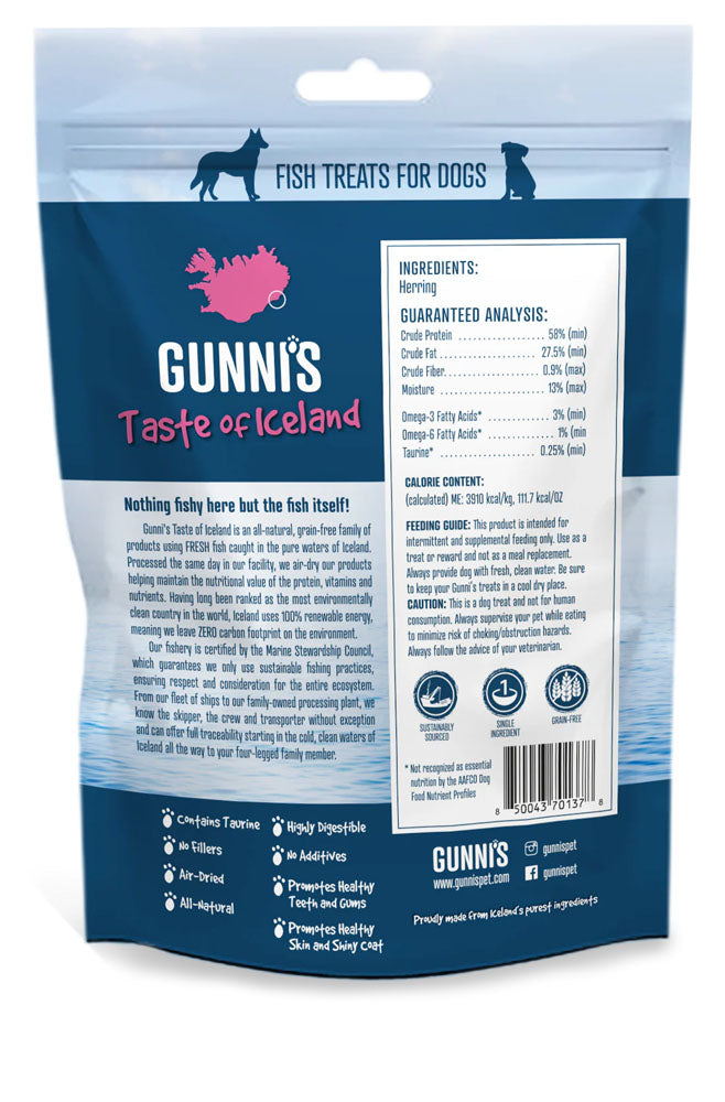 GUNNI'S PET Whole Herring 3oz