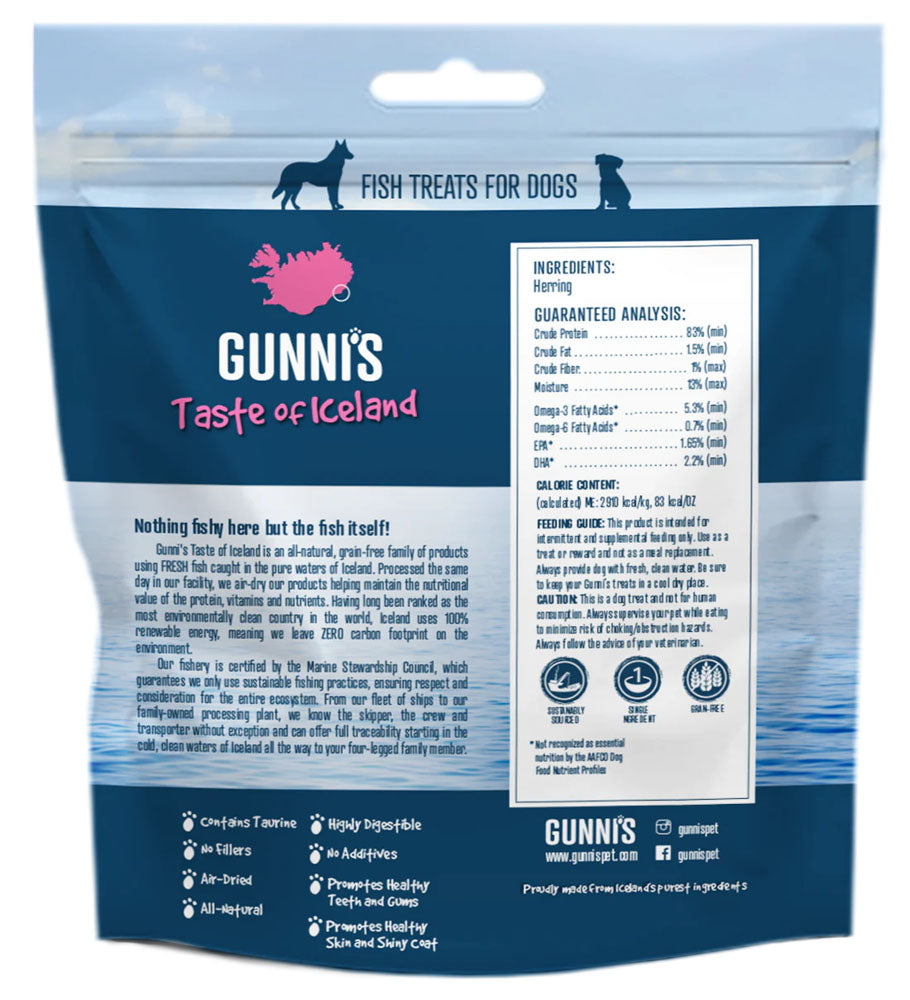 GUNNI'S PET Whole Herring 9oz