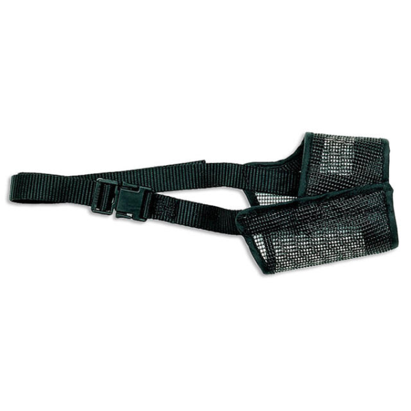 BestFit Mesh Muzzle Black 04 6&quot snout