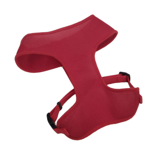 Comfort Soft Adj Harness 3/4x19-23&quot Red Small