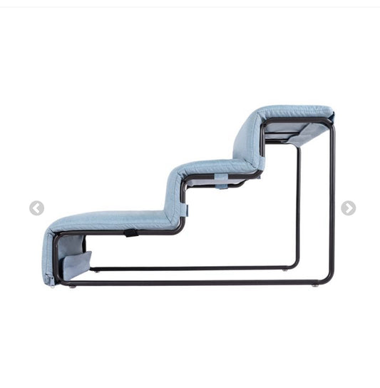 ibiyaya Everest Dog Stairs for Bed & Couch, Large Collapsible Pet Steps Best for Small to Medium ff2021