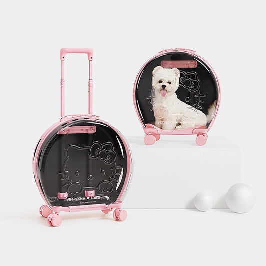 Vetreska Bubble Pet Carrier Hello Kitty