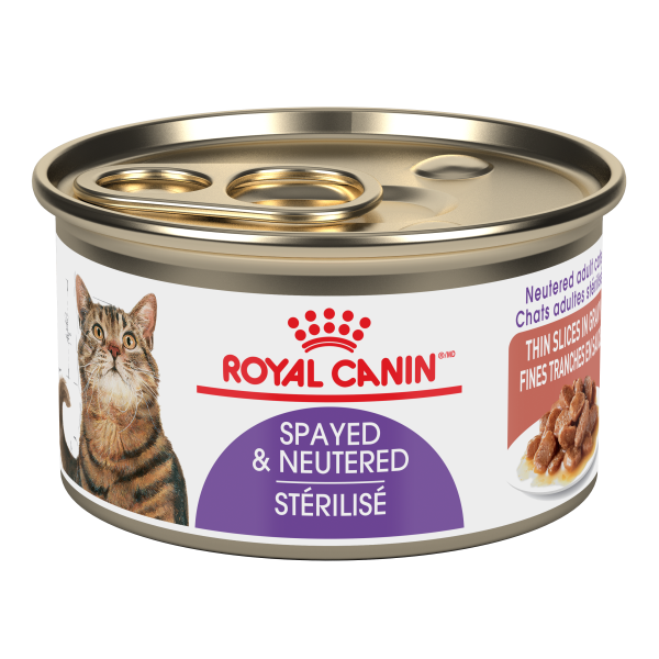 RC FHN Spayed Neutered Thin Slices in Gravy 24/85 gm
