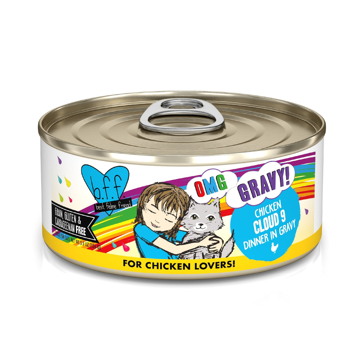 Weruva BFF OMG Chicken Cloud 9! 5.5 oz can