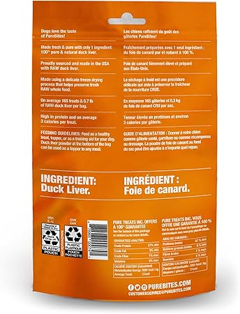 PUREBITES Duck 74GM | Mid