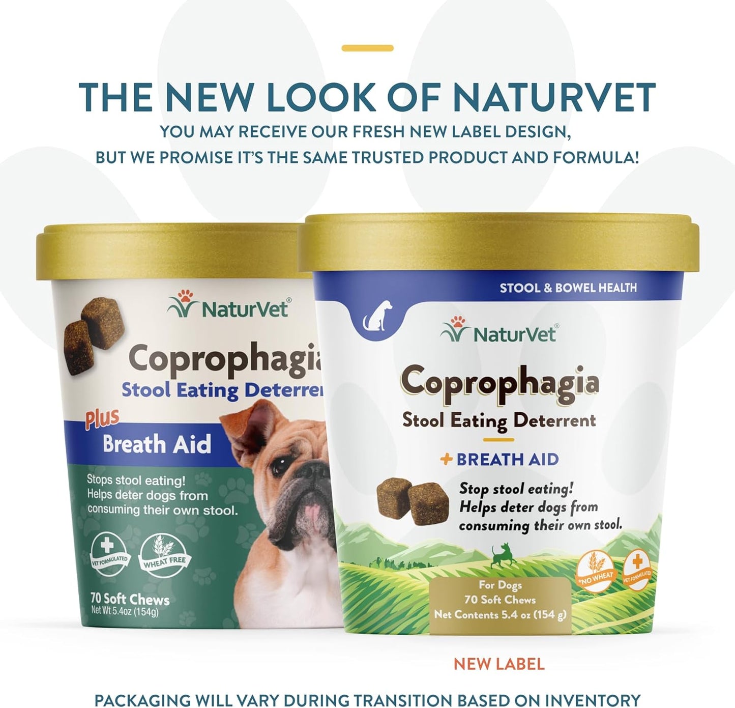 NATURVET Soft Chew Coprophagia Deterrent & Breath 70CT