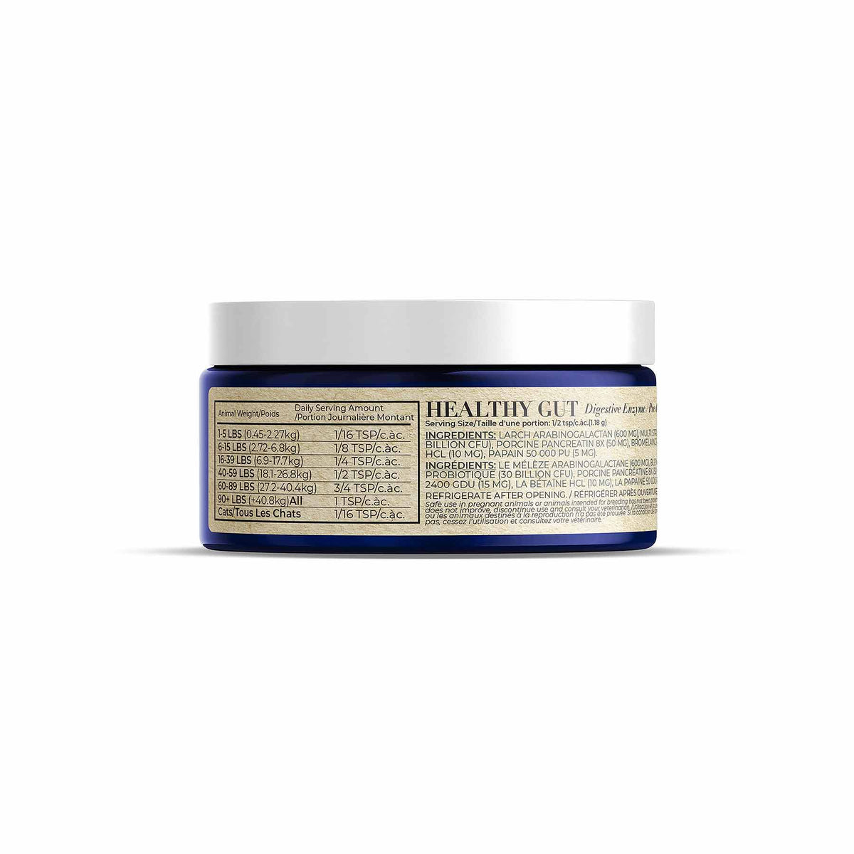 Adored Beast Healthy Gut 83 g jar front