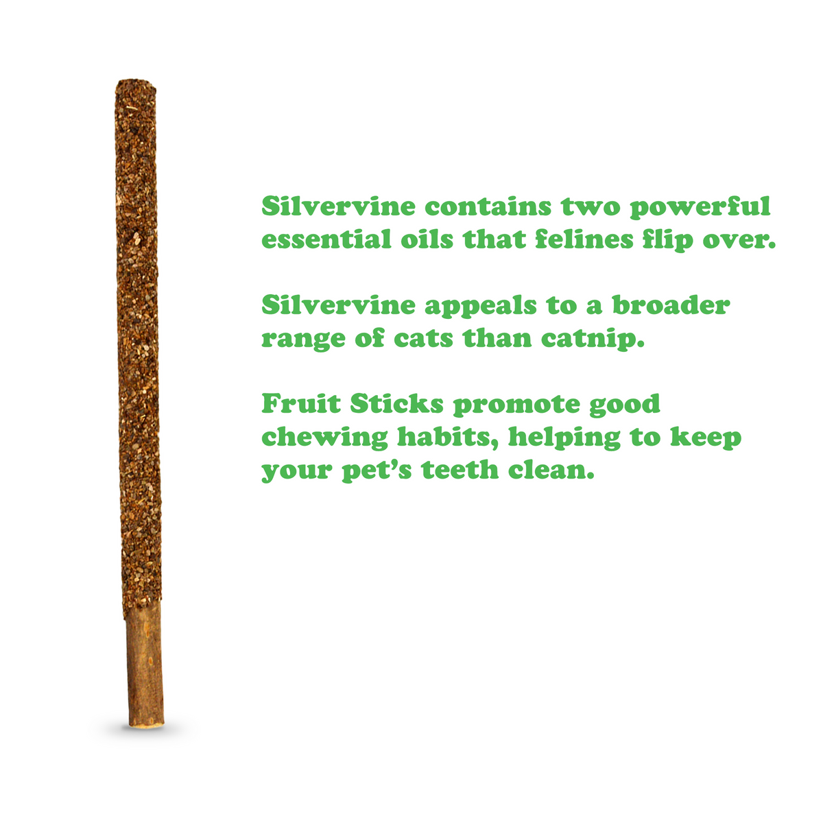 Meowijuana Silvervine Fruit Sticks for cats