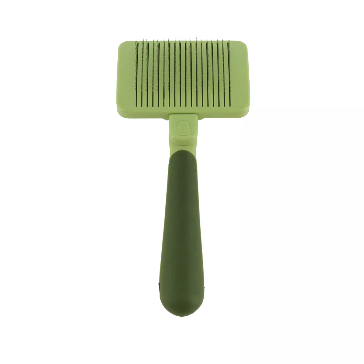 Safari Cat Self-Cleaning Slicker Brush back view