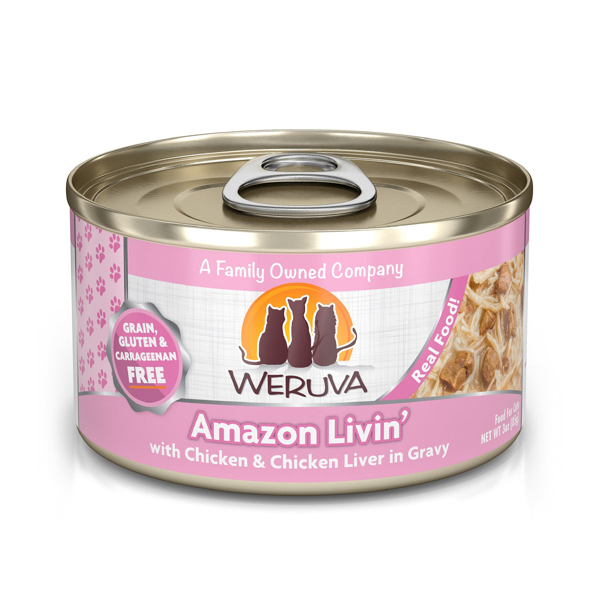 Weruva Amazon Livin' 3 oz can