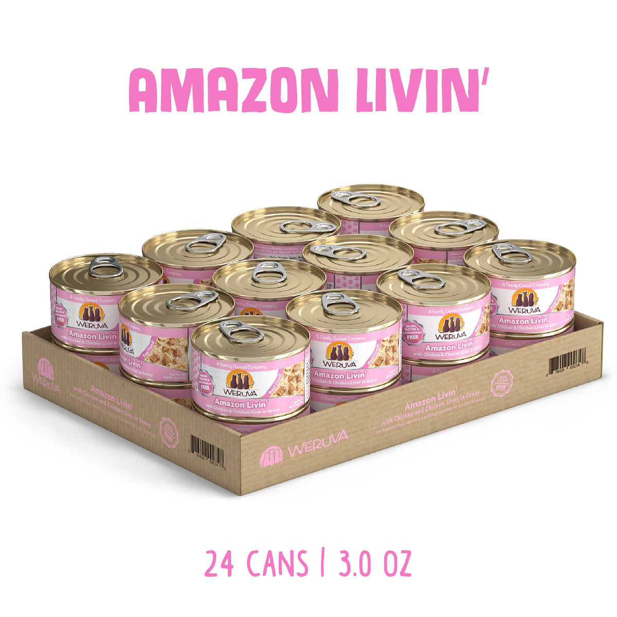 Weruva Amazon Livin' can back