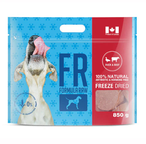 Formula Raw Freeze Dried Duck & Beef for Dogs