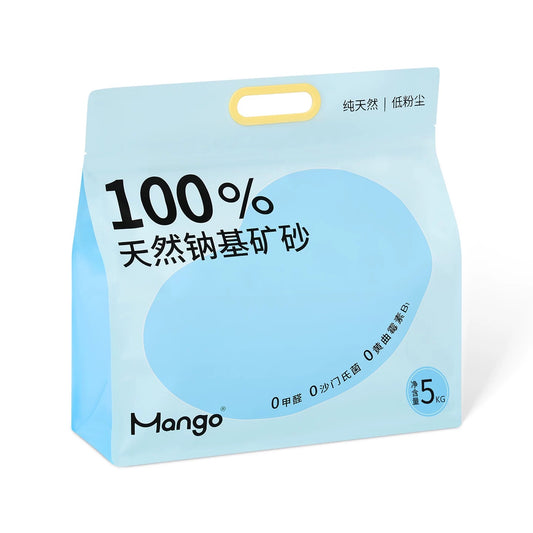 蛮果Mango 纳基矿砂 Naki Mineral Cat litter 5kg