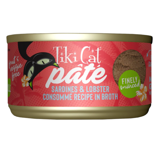 Tiki Cat Grill Sardine & Lobster Pate 12/2.8 oz