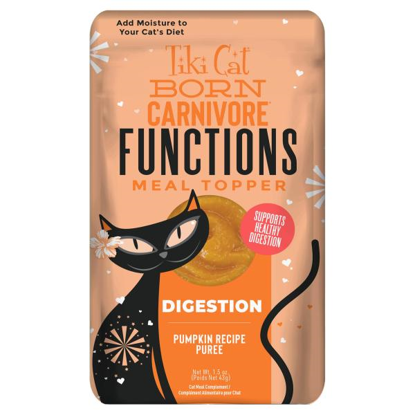 Tiki Cat Born Carnivore Functional Topper Digestion 12 x 1.5 oz