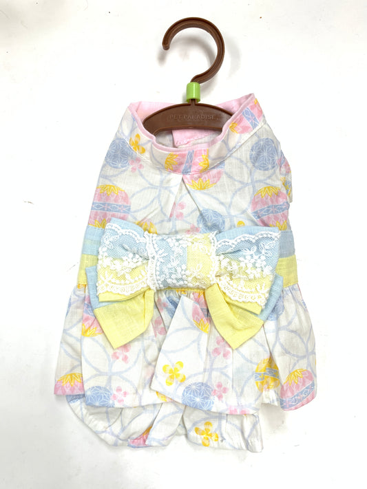 Pet paradise pet clothes soft macaron colors bow tie