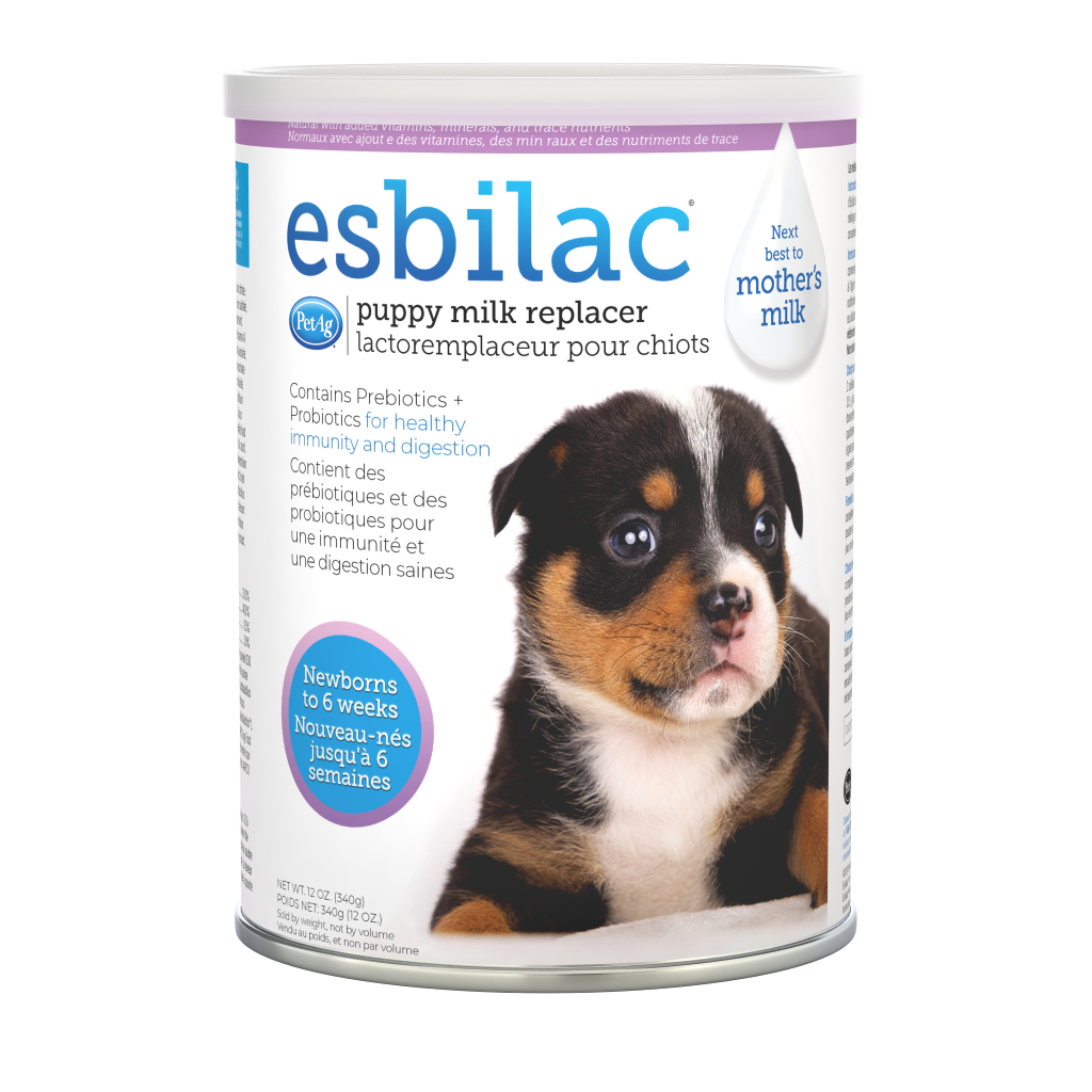 PetAg Esbilac Puppy Milk Replacer Powder 12 oz can front