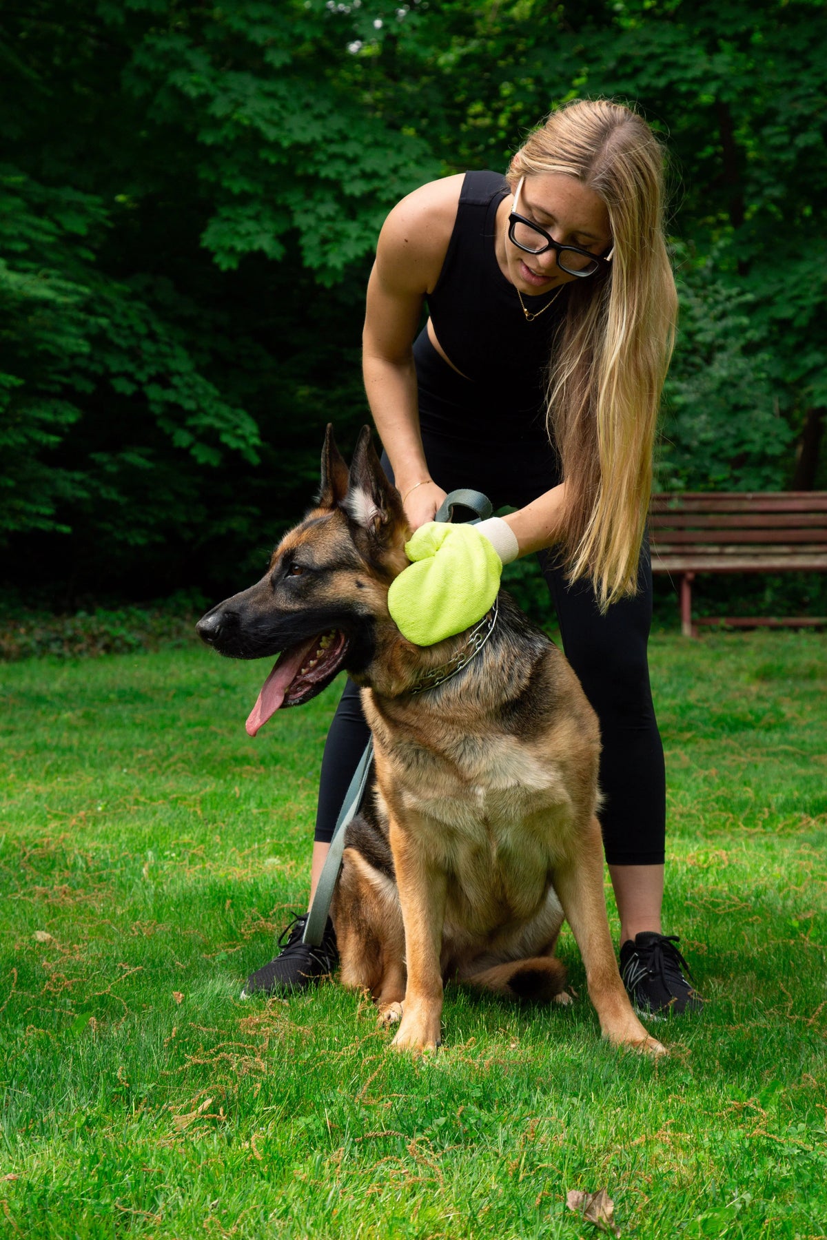 Tick Mitt Yellow Tick Removal Glove - Protective Tick Removal Tool for Humans and Pets