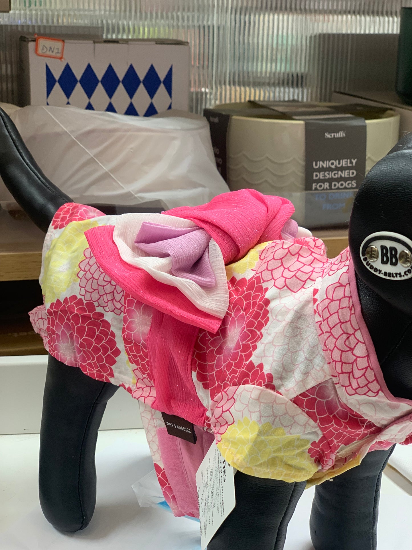 Pet Paradise cooling pet kimono pink Japanese style clothing