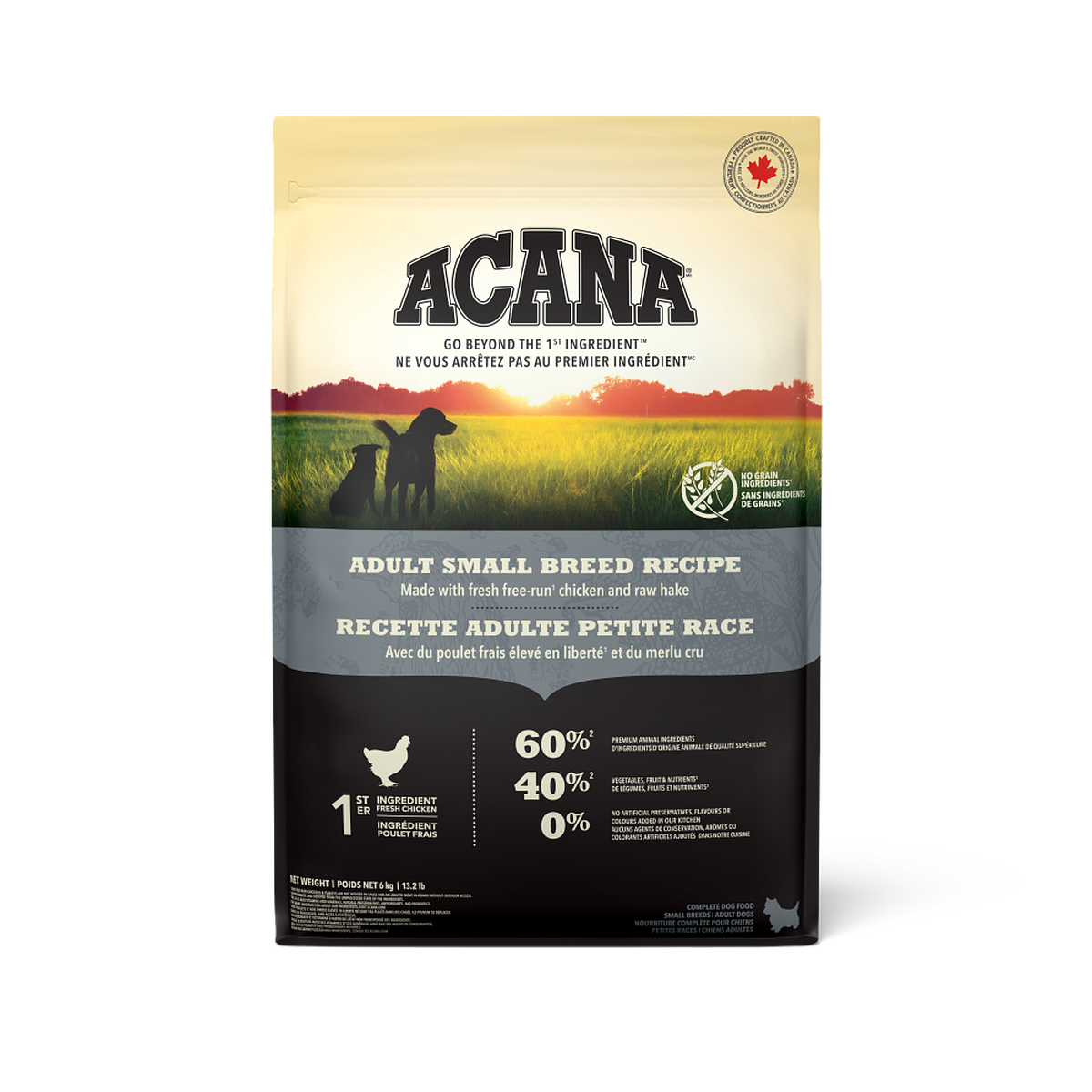 ACANA Adult Small Breed Recipe Dry Dog Food – official product image 1
