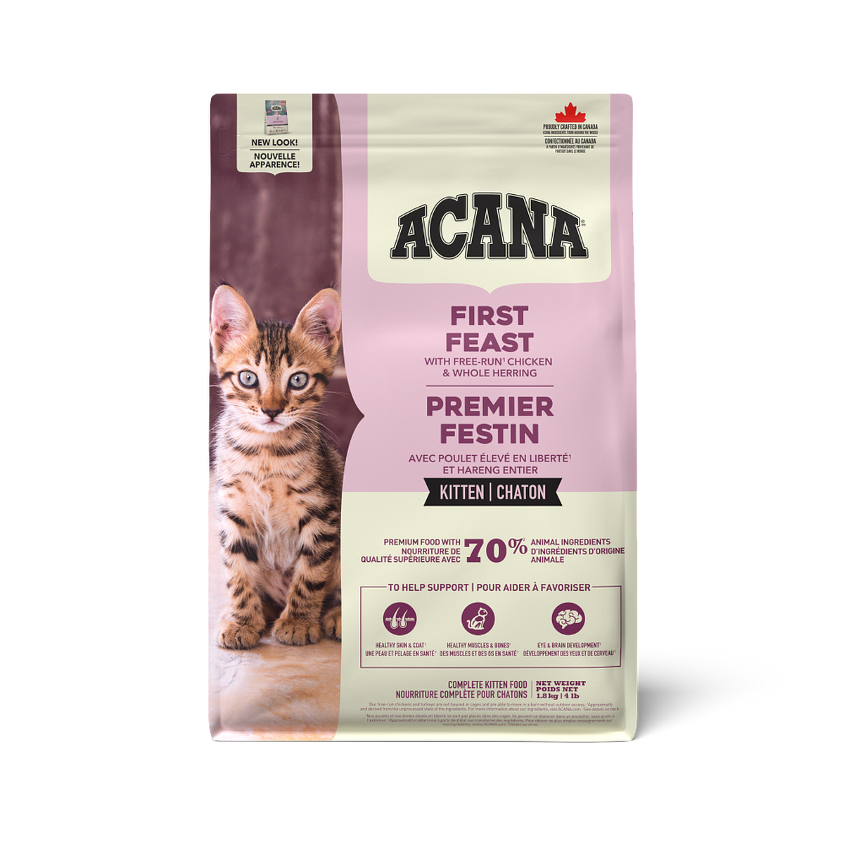ACANA First Feast Dry Kitten Food – official product image 1