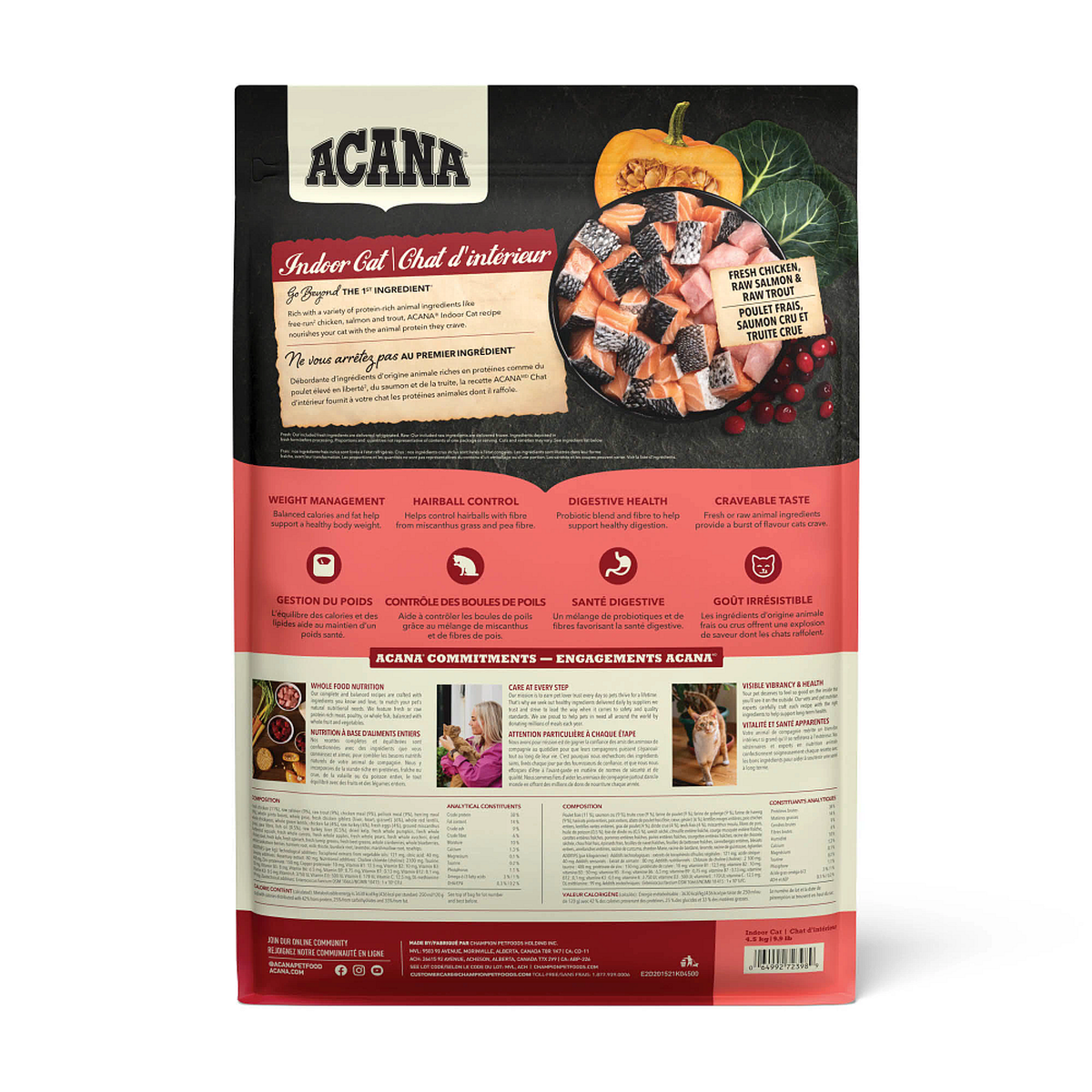 ACANA Highest Protein Indoor Cat Recipe Dry Cat Food – official product image 2