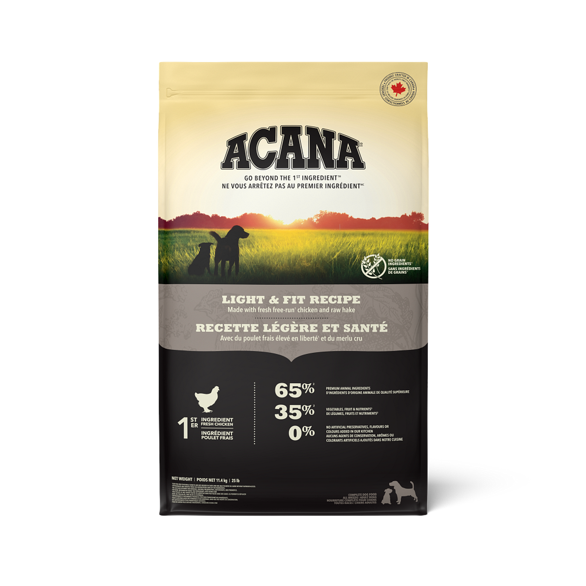 ACANA Light & Fit Recipe Dry Dog Food – official product image 1