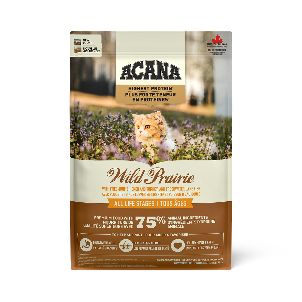 ACANA Highest Protein Wild Prairie Dry Cat Food – official product image 1