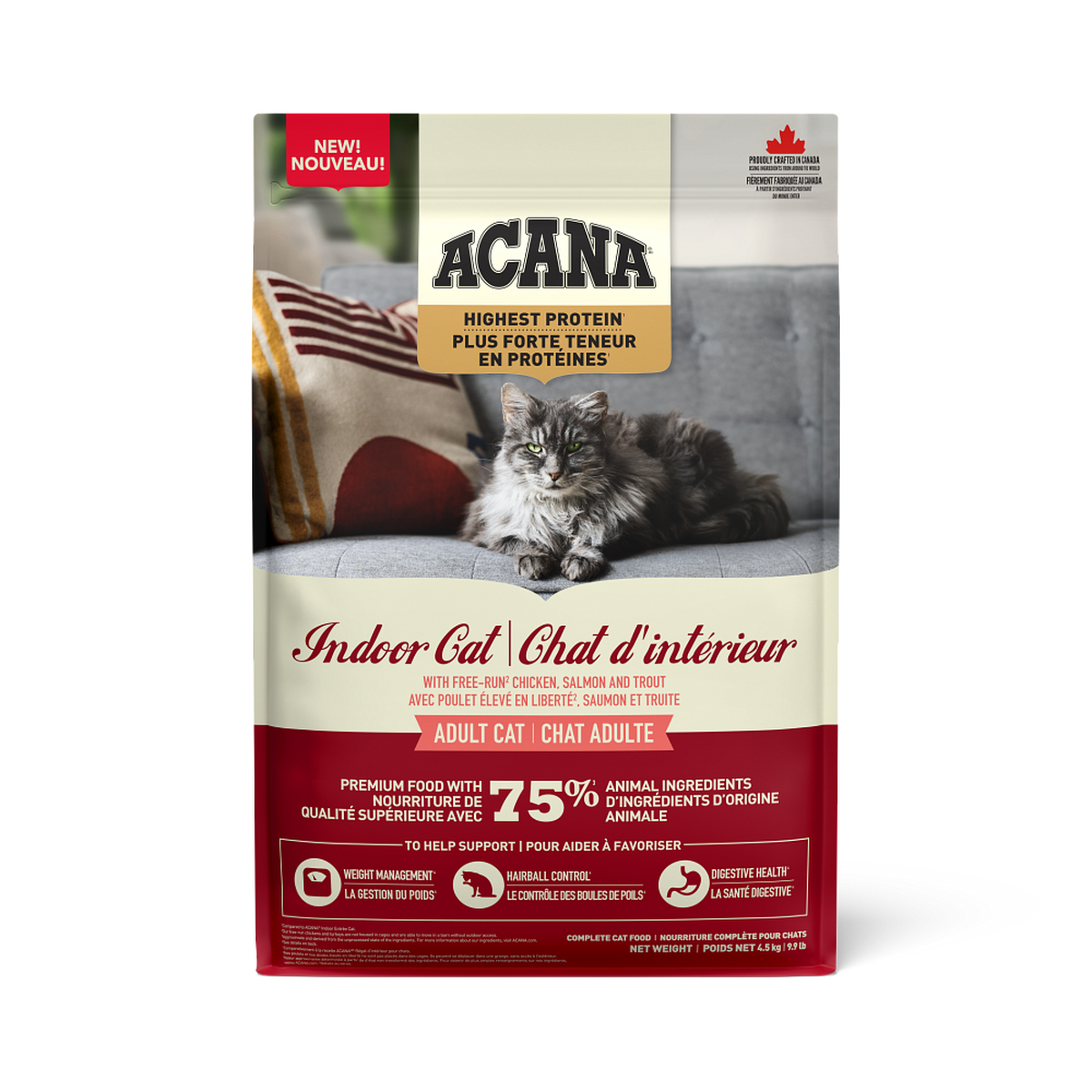 ACANA Highest Protein Indoor Cat Recipe Dry Cat Food – official product image 1