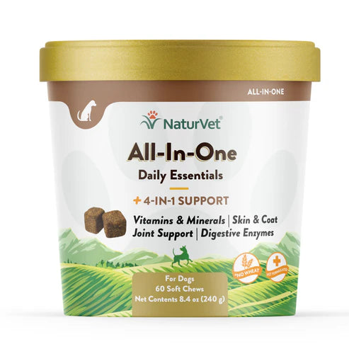 NATURVET Soft Chew All In One 60CT