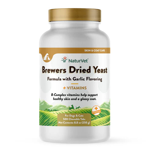 NATURVET Brewers Yeast & Garlic 100CT