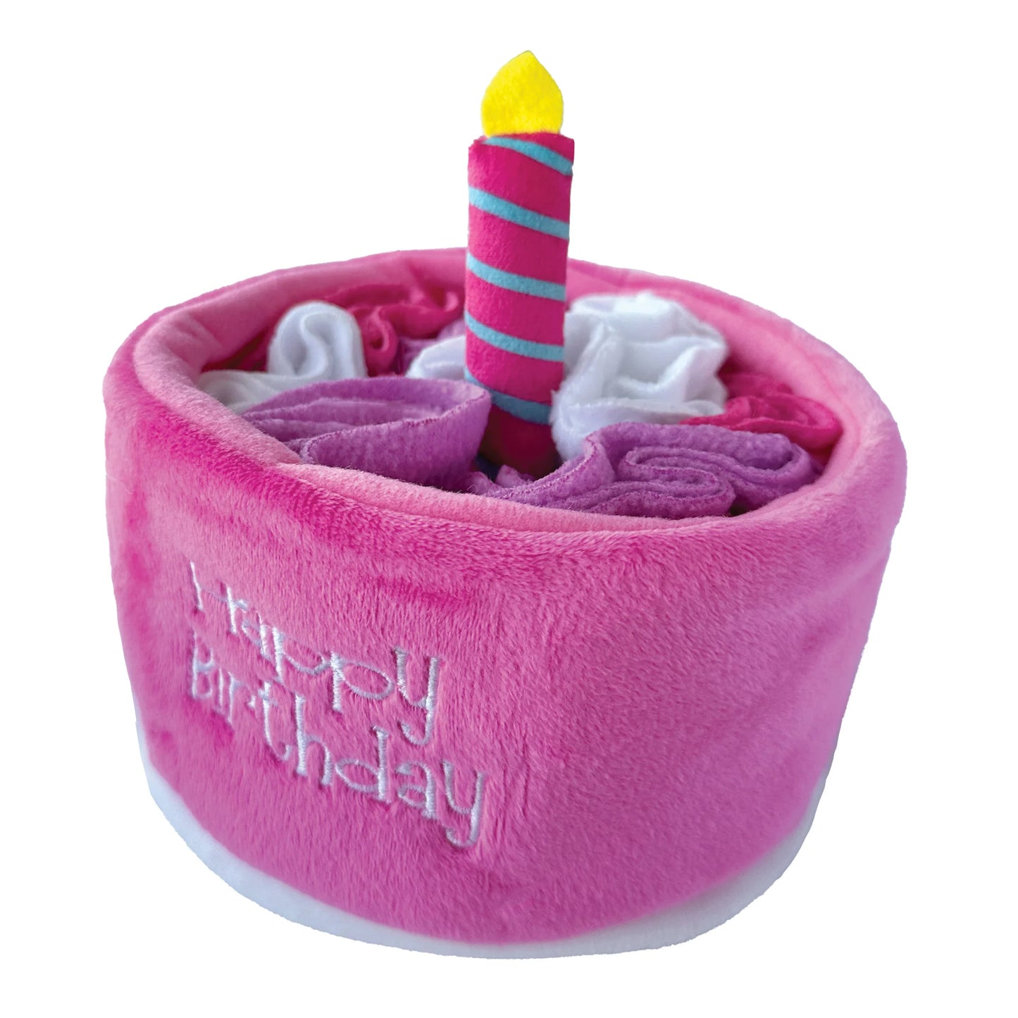 foufouBrands Birthday Cake Plush - Pink