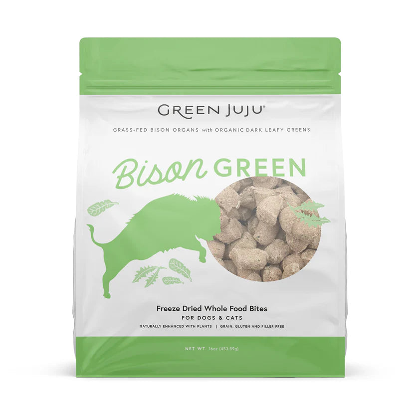 GREEN JUJU Bison Green Whole Food Bites - 16oz
