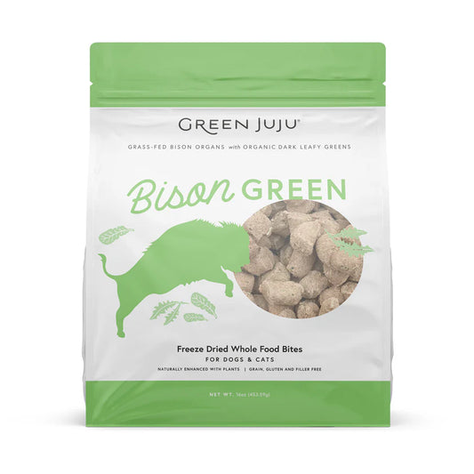 GREEN JUJU Bison Green Whole Food Bites - 16oz