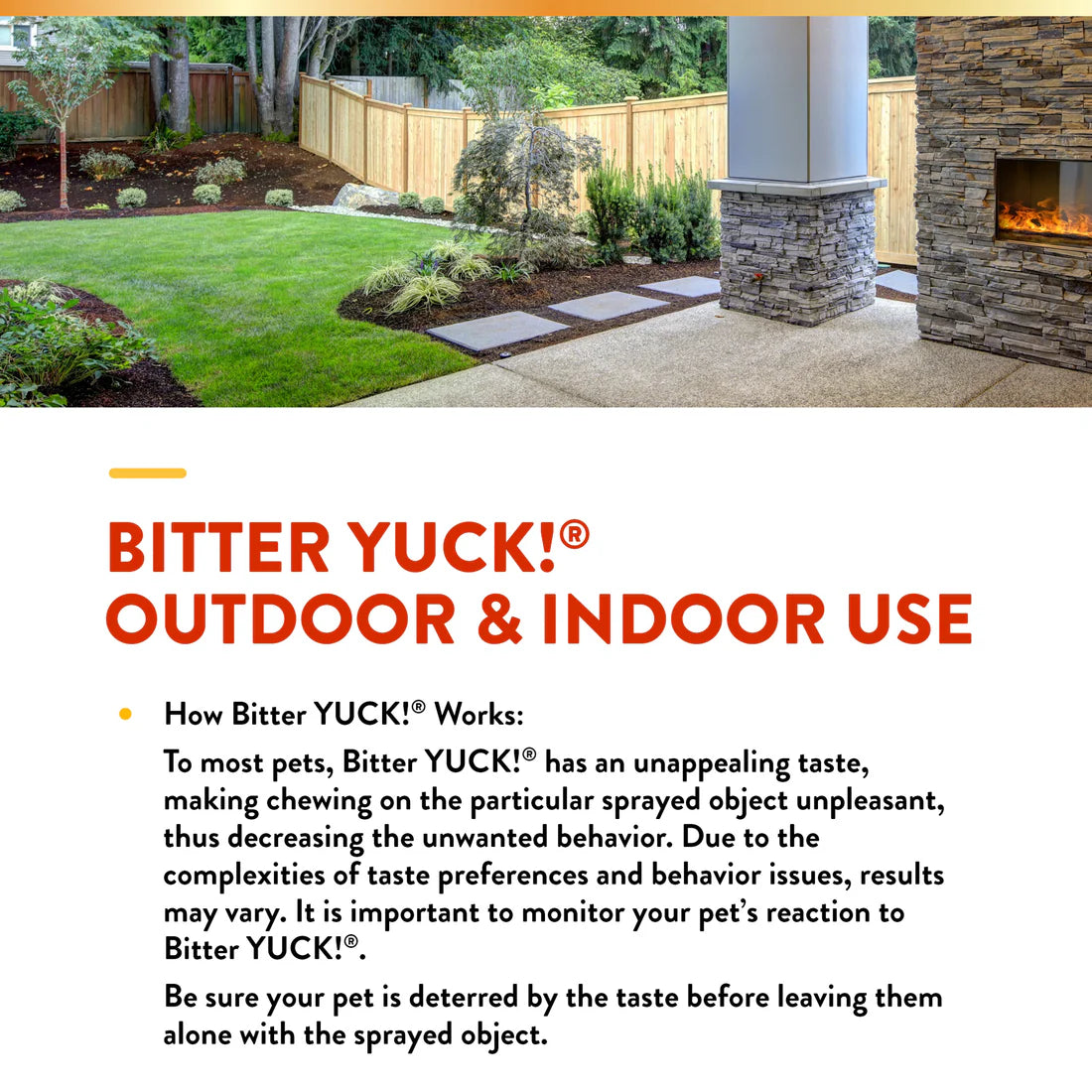 NATURVET Bitter Yuck No Chew Spray 8OZ