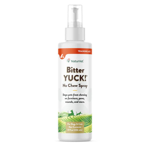 NATURVET Bitter Yuck No Chew Spray 8OZ