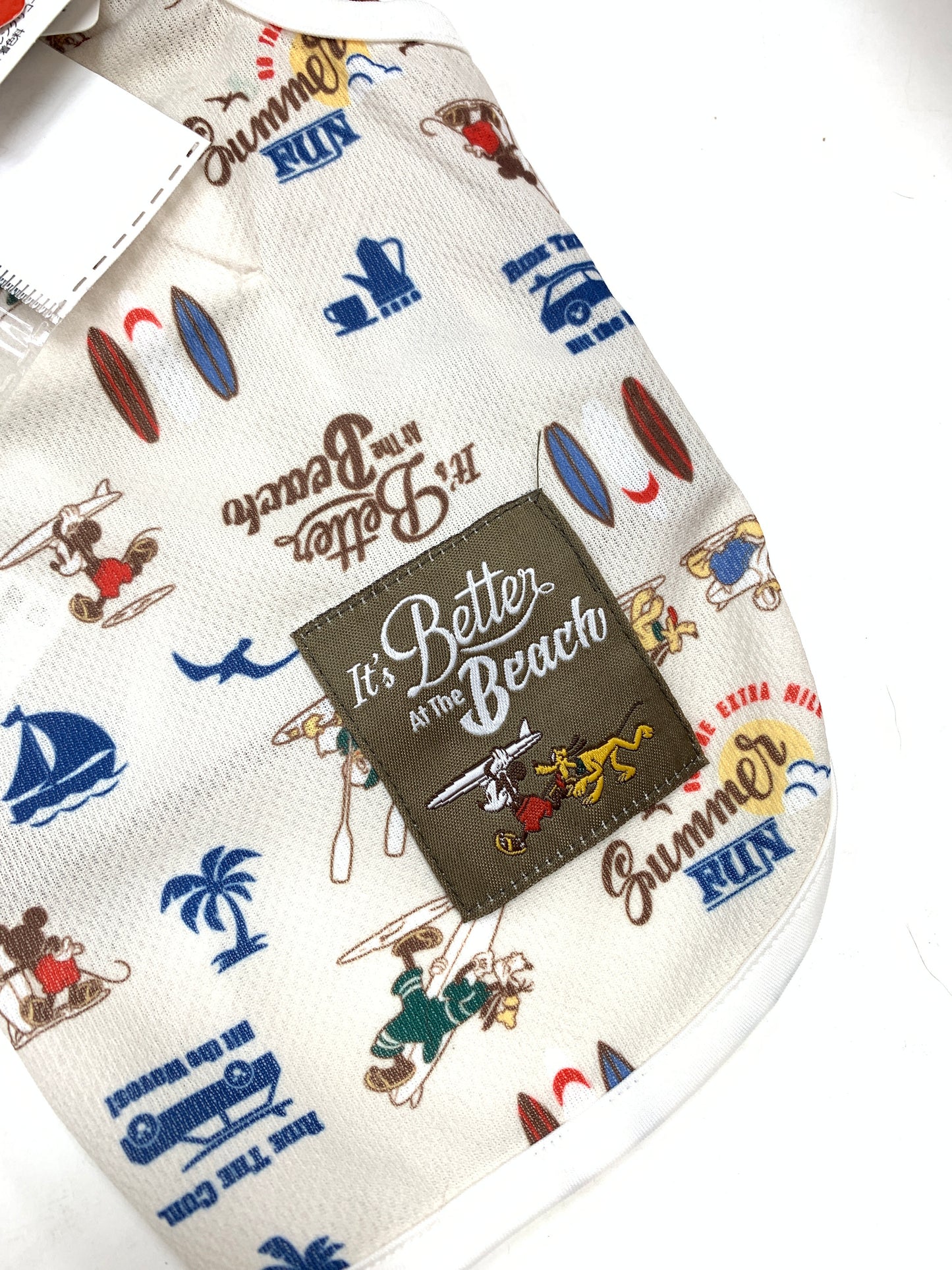 Disney Pet Collection pet cooling clothes for summer Mickey Mouse at Beach