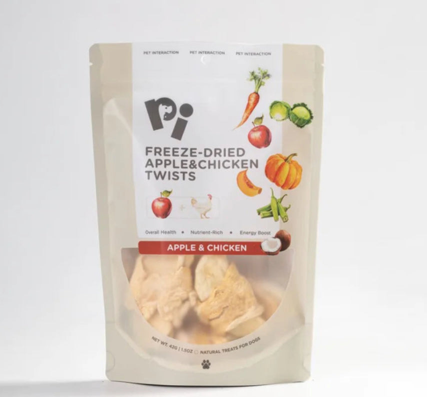 Freeze-Dried Pumpkin and Chicken Twists 42G