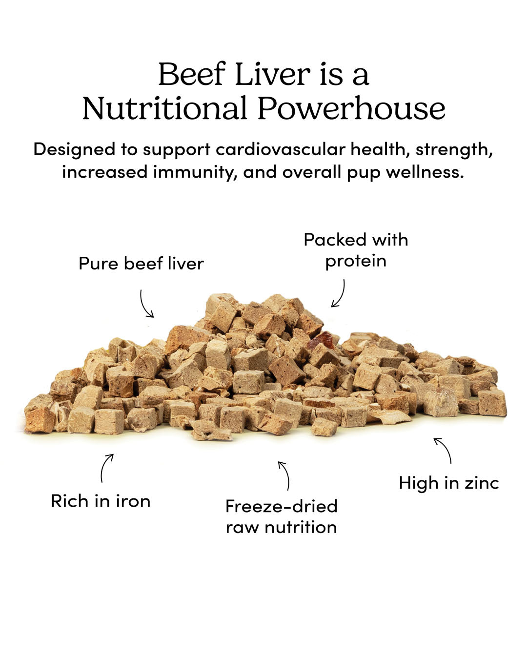 Crumps' Naturals Beef Liver Mini Trainers key benefits