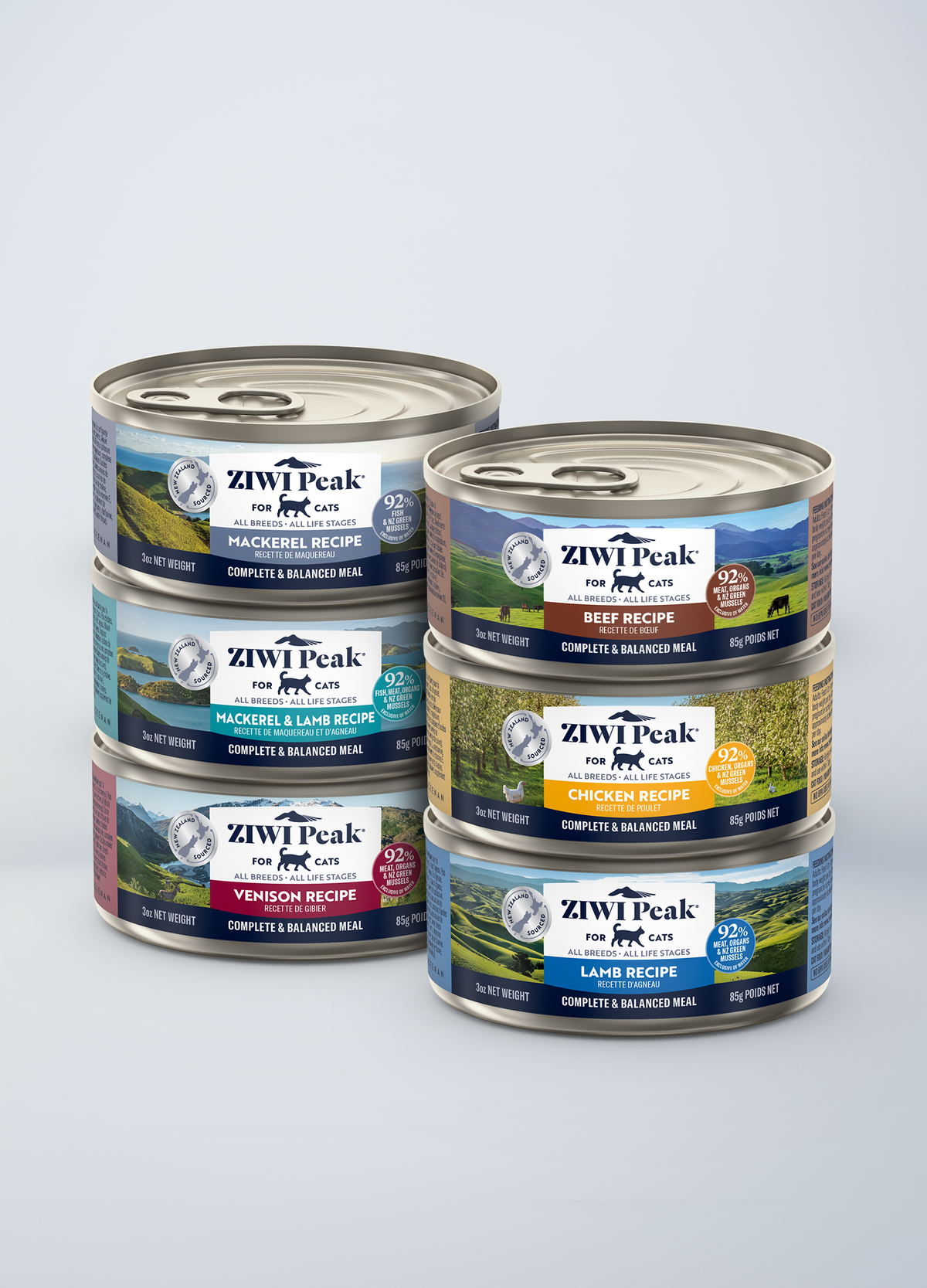ZIWI Peak Original Wet Cat Food Variety Pack – front of pack (official ZIWI image)