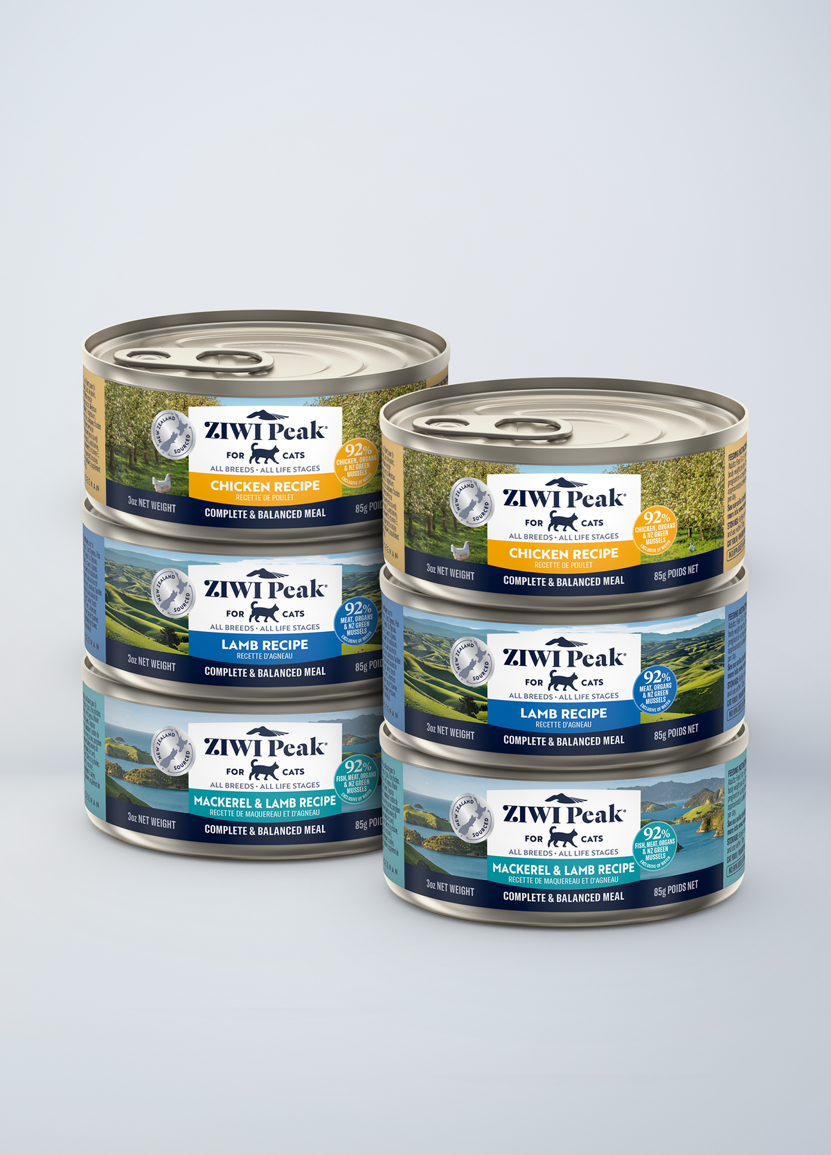 ZIWI Peak Original Wet Cat Food Variety Pack – front of pack (official ZIWI image)