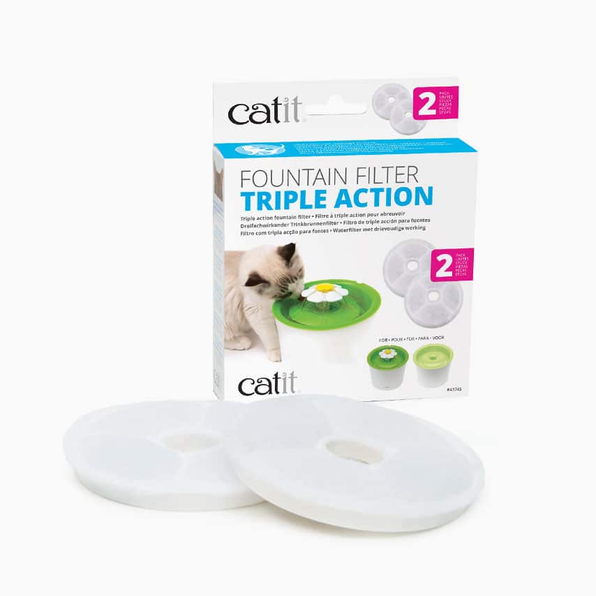 Catit Triple Action Fountain Filters