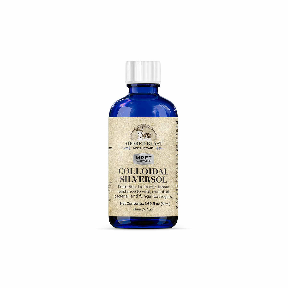 Adored Beast Colloidal SilverSol bottle
