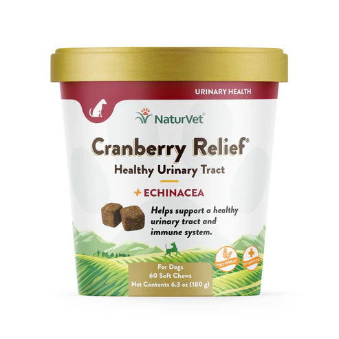 NATURVET Soft Chew Cranberry Relief + Echinacea 60CT