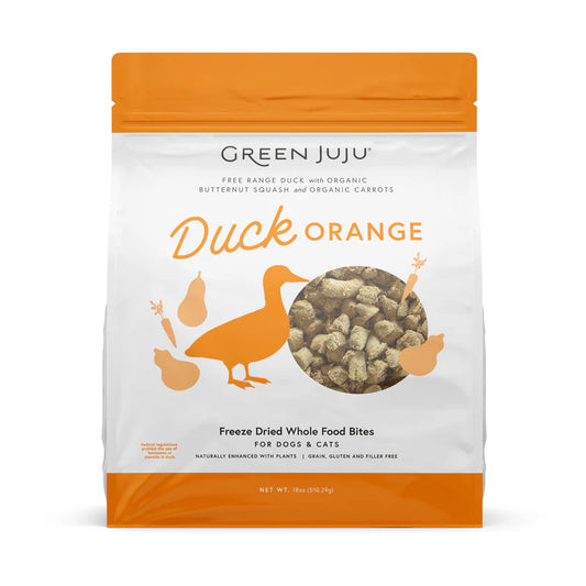 GREEN JUJU Duck Orange FD Whole Food Bites 7.5oz