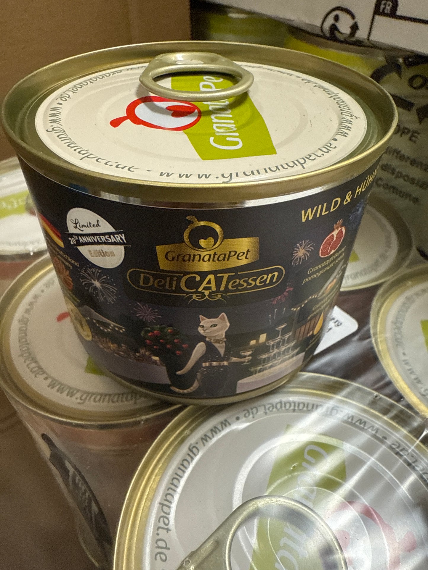 GranataPet DeliCatessen Cat Wet Food - 20TH Anniversary 2025-Venison & Chicken hearts