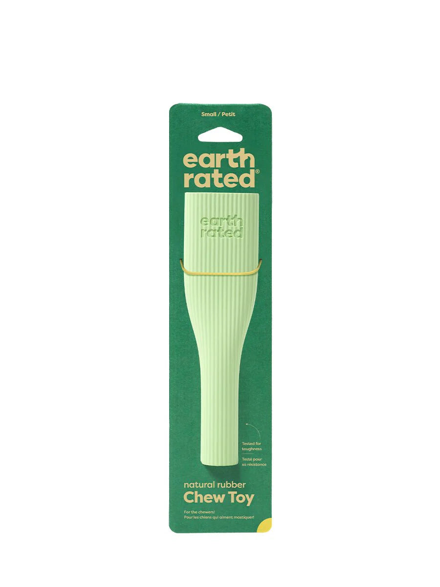 EARTH RATED Rubber Chew Toy Green Large
